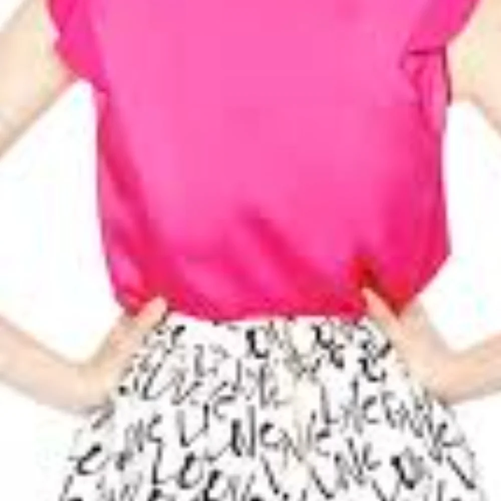 Kate‎ Spade Fuchsia Flutter Sleeve Blouse